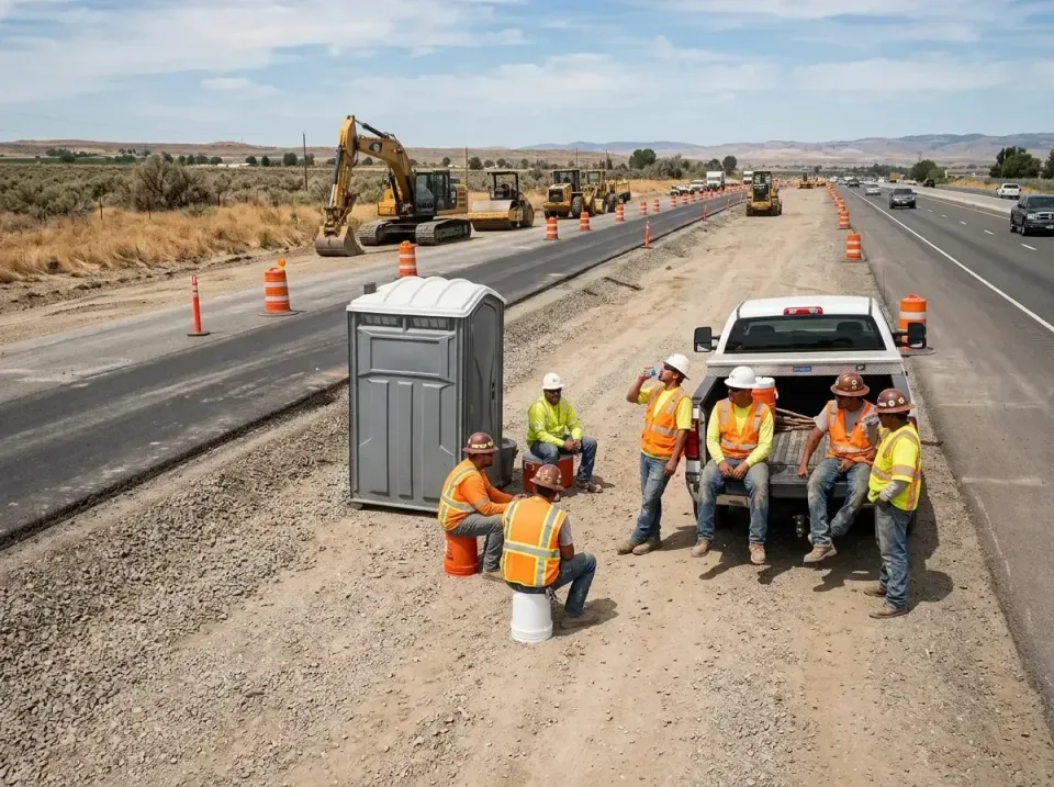 highway-road-construction-crew-007 — frequently asked questions, Porta Potty and Restroom Rentals in Boca Raton, FL